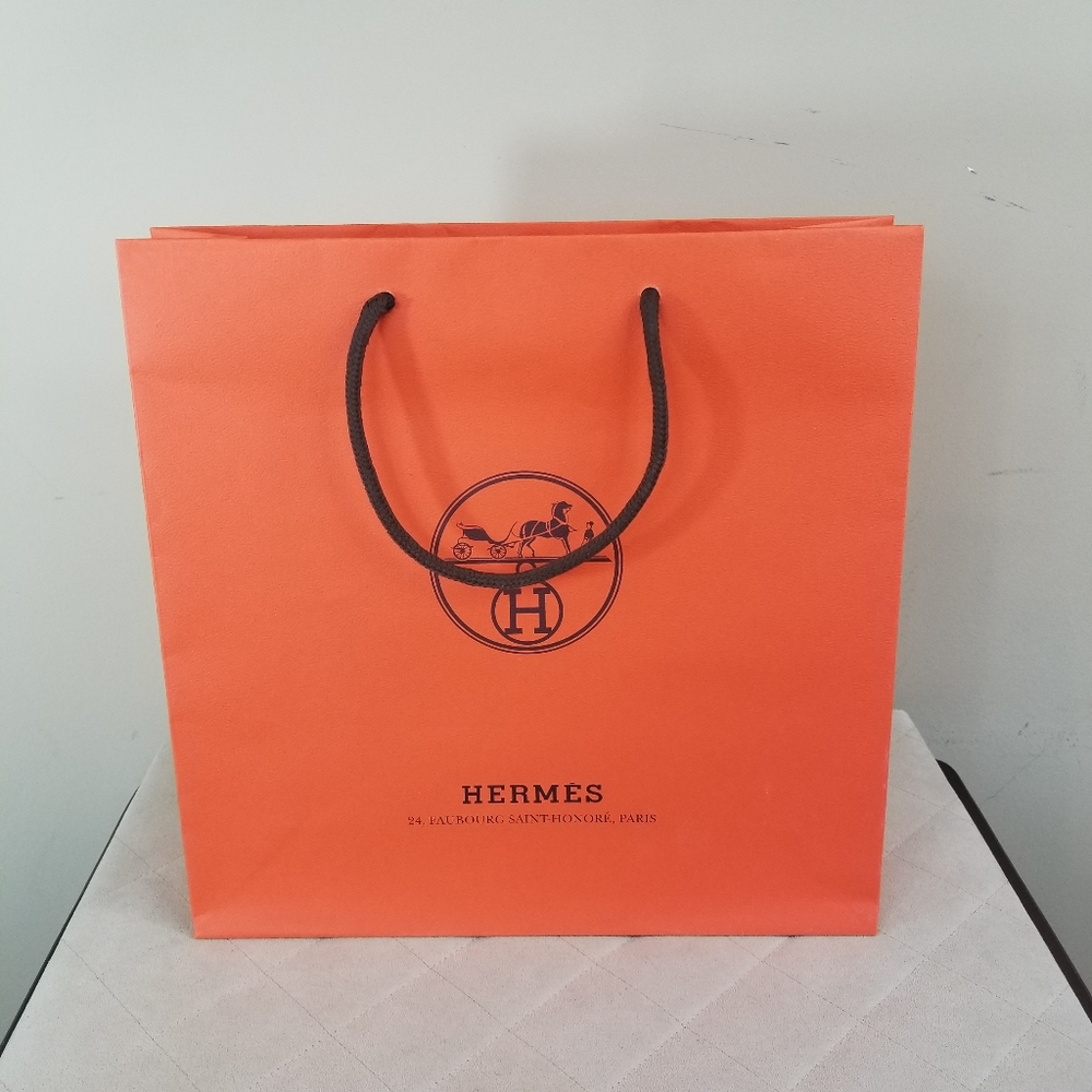 Hermes paper shopping bag